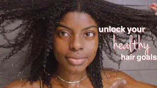 DIY wash day routine for MAXIMUM hair growth [upl. by Taite]