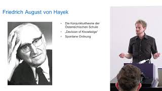 F A Hayek Konjunkturtheorie spontane Ordnungen und der Antagonismus zu Keynes 412 [upl. by Cammy828]