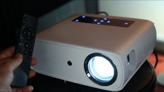 Hopvision 1080P with 4K Support HDMI Projector Review [upl. by Hatch]