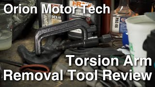 ORION TORSION BAR REMOVAL TOOL REVIEW Should You Buy A Torsion Arm Removal ToolTorsion Arm Removal [upl. by Elvyn868]