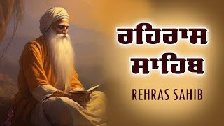 Evening Path Rehras Sahib \ ਰਹਿਰਾਸ ਸਾਹਿਬ ਪਾਠ \ Rehras Sahib Path Full \ Rehras Sahib rehrassahib [upl. by Ainocal]