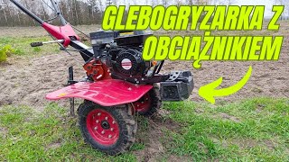 Obciążnik do glebogryzarki Uprawa przed wiosennym siewem [upl. by Cy]