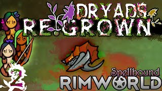 RimWorld Medieval  Dryads ReGROWN  2  The Bloodthirsty Shrimp [upl. by Leif]