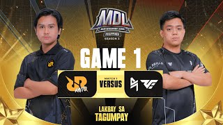 MDL PH S3 Playoffs Day 2 RRQ vs BLRW Game 1 [upl. by Halbert108]