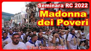 Festa Madonna dei Poveri Seminara 2022  by Toni Condello [upl. by Yknip539]