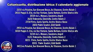 Caltanissetta Il nuovo calendario di distribuzione [upl. by Niriam]