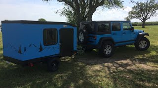 how to build a teardrop camper squaredrop camper episode 6 [upl. by Louls]