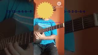 aaha tamatar bada mazadar guitar tabaaha tamatar bade majedaar guitar tutorial [upl. by Carlstrom]