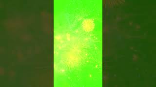 🎇 FUEGOS ARTIFICIALES pantalla verde con SONIDO ambiental y musica 🎇 FIREWORKS green screen 🔊 [upl. by Lek]