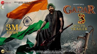 Gadar 3 Official Teaser  Sunny Deol  Ameesha Patel  Utkarsh Sharma  Anil Sharma  2024 [upl. by Frants]