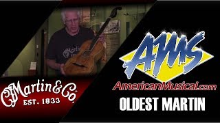 Dicks Picks Oldest Martin  Dick Boak at the Martin Museum [upl. by Siegel580]