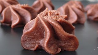 Recette de sablés viennois au chocolat [upl. by Anilecram]