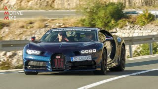 Hypercars accelerating on Croatian Coast Road  TSRS Pur Sport Monza SP2 Centodieci amp More [upl. by Acenom]