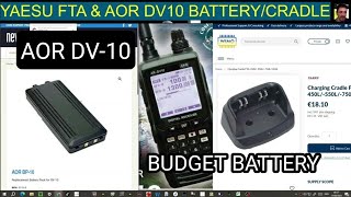 AOR DV10 SCANNER SAVE ££££ ON SPARE BATTERY amp CRADLE [upl. by Rennold652]