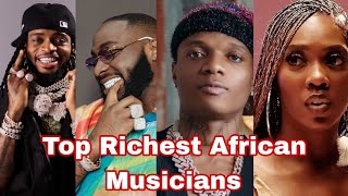 WASANII 20 MATAJIRI AFRICA MWAKA 20242025  Top 20 Richest Musicians In Africa 2024 [upl. by Brittan]