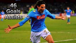 Edinson Cavani  All 46 Goals amp Assists in 201213  Classic Ballers [upl. by Wilsey]