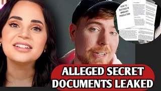 quotExposedquot🔥😬Rosanna Pansino Leaks The Real MrBeast Business Document [upl. by Negris755]