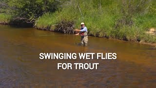 Fly Fishing with Wet Flies amp Nymphs for Trout [upl. by Apurk]