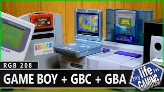 Nintendo Game Boy Game Boy Color and Game Boy Advance  RGB208  MY LIFE IN GAMING [upl. by Zoarah]