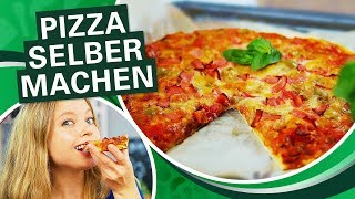 SCHNELLER PIZZATEIG 🍕 Pizza selber machen  Margherita oder mehr l Einfach Thermomix [upl. by Murry]