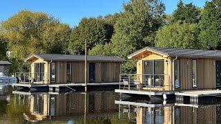 York Marina 1 Bedroom Luxe Floating Lodge  The Blue Interior [upl. by Alocin313]