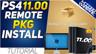 Installing PS4 Apps remotely over the Network on 1100 [upl. by Tait]