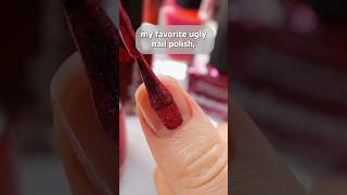 🧠 this is the best ugly nail polish imo 👻 uglynailpolish halloween [upl. by Ralyks883]