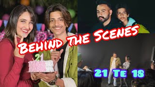 Behind The Scenes By 21 Te 18 😎  Latest Punjabi Song 🔥  Funny Vlog🤣🤣  kamalbajwavlogs [upl. by Ednyl391]