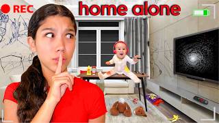 HOME ALONE Without Parents for 50 Hours Security Cameras [upl. by Ennaoj]