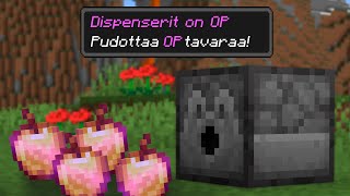 Minecraft mutta Dispenserit on OP [upl. by Niamjneb]