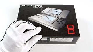 Nintendo DS Console Unboxing  15 Years Later [upl. by Ardnasela325]