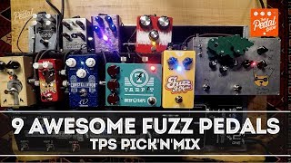 9 Awesome Fuzz Pedals ZVex Greer Fredric Fender amp More – TPS PickNMix [upl. by Namreh810]