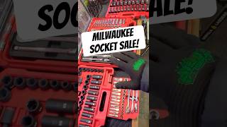 Milwaukee Socket Set Sale Home Depot Deals [upl. by Artinak178]