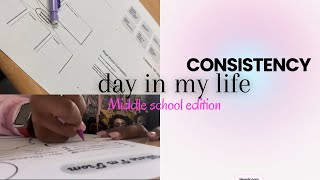 VLOG DAY IN THE LIFE OF A MIDDLE SCHOOL STUDENT  classes grwmpractice… [upl. by Tehr]