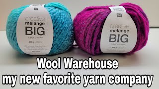 Yarn Haul  Wool Warehouse  Bag O Crochet [upl. by Bikales144]