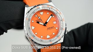 Doxa SUB 600T 8621035121 Preowned [upl. by Ainimre]