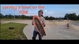 Yow and C5 bowl riding [upl. by Allx]