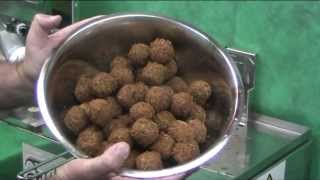 SA10 Automaic Falafel machine and Premium falafel mixture [upl. by Ahsinit]