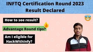 Infytq 2023 Exam Result Declared  Infytq 2023 Result  Infytq Exam Result  Infytq Advantage Round [upl. by Eceirtal]