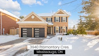 3940 Promontory Cres  Mississauga ON [upl. by Inesita]