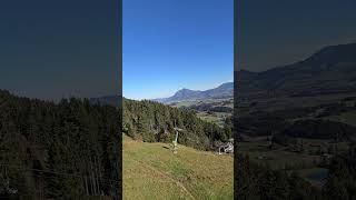 Hörnerbahn in Bolsterlang bergblick bergbahn gondel [upl. by Allemahs]