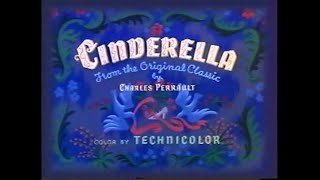 Opening amp Closing to Cinderella 1988 VHS Walt Disney Home Video [upl. by Camala]