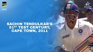 Relive Master Blaster Sachin Tendulkars Splendid 51st Test 100 at Cape Town 2011  SA vs IND [upl. by Zednanreh]