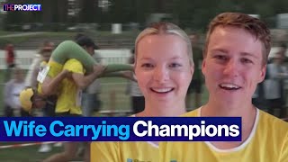 Weirdest Event In The World The World Wife Carrying Championships [upl. by Dane]