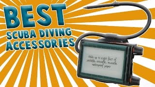 Best Scuba Diving Accessories  2016 [upl. by Leanatan281]