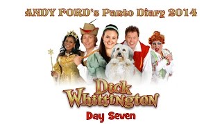 Andy Fords Panto Diary 2014 Day 7 with X Factor and West End Star Brenda Edwards [upl. by Debbie]