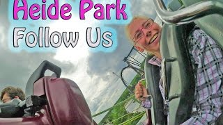 Heide Park Resort Soltau  on ride [upl. by Ihsoyim]