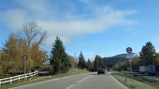 Autofahrt auf der Bundestraße B31 Hinterzarten Titisee Hochschwarzwald 😊🇩🇪 shorts [upl. by Ramak]