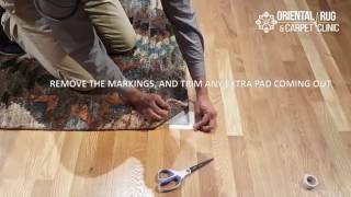 How to Install an Area Rug Pad [upl. by Brew242]