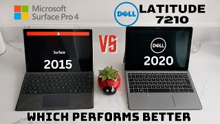 Surface Pro 4 vs Dell Latitude 7210  Which performs better [upl. by Vince]